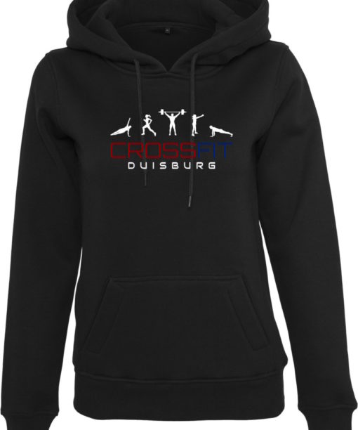 Crossfit® Duisburg Logo Kapuzenpulli Damen - Partner Merchandise 9