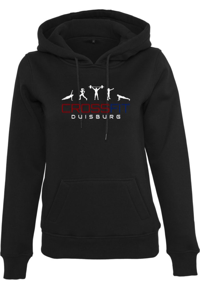 Crossfit® Duisburg Logo Kapuzenpulli Damen - Partner Merchandise 1