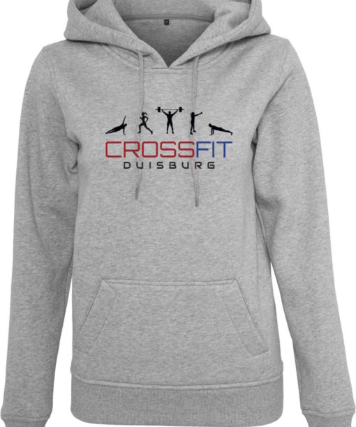 Crossfit® Duisburg Logo Kapuzenpulli Damen - Partner Merchandise 7
