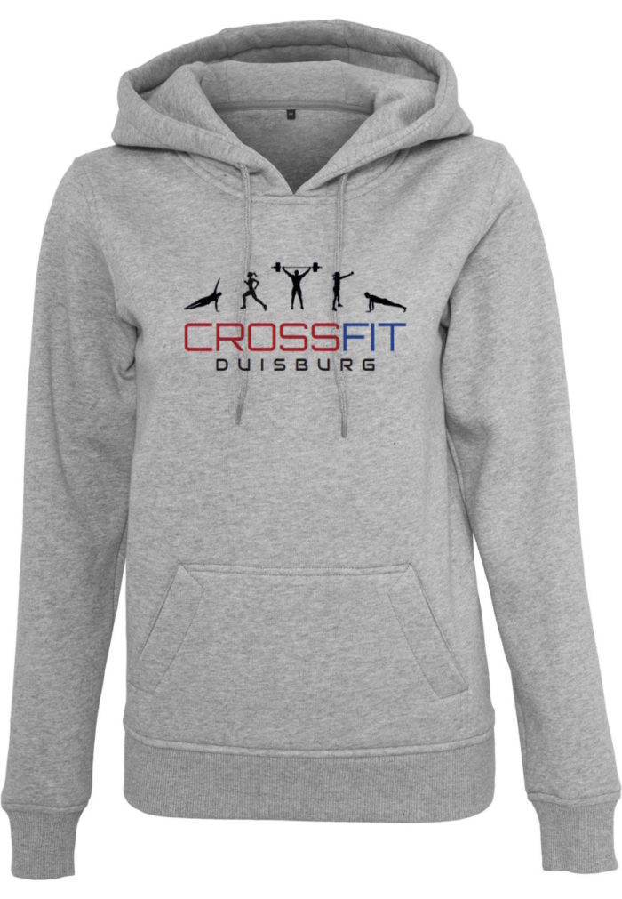 Crossfit® Duisburg Logo Kapuzenpulli Damen - Partner Merchandise 2
