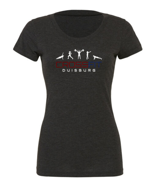 Crossfit® Duisburg Tri-Blend Shirt Damen - Partner Merchandise 7