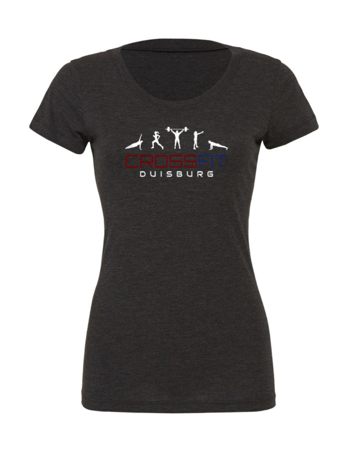 Crossfit® Duisburg Tri-Blend Shirt Damen - Partner Merchandise 2
