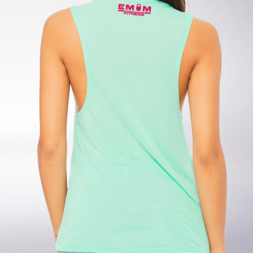 Pink Bärenkopf Girls Loose Muscle Tank Damen - Mint 5