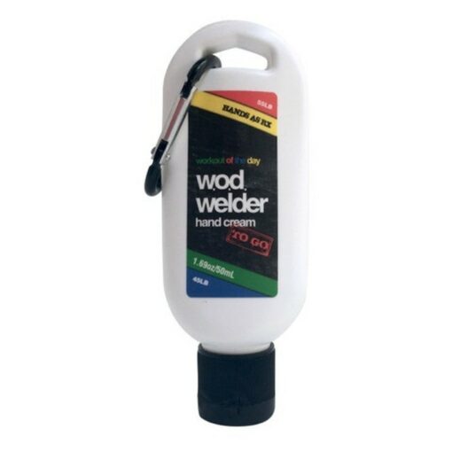 w.o.d. welder - Hand creme - Hände as Rx to go mit Carabiner 1