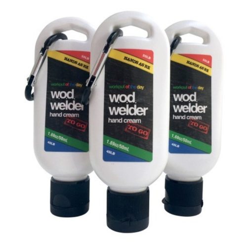w.o.d. welder - Hand creme - Hände as Rx to go mit Carabiner 5