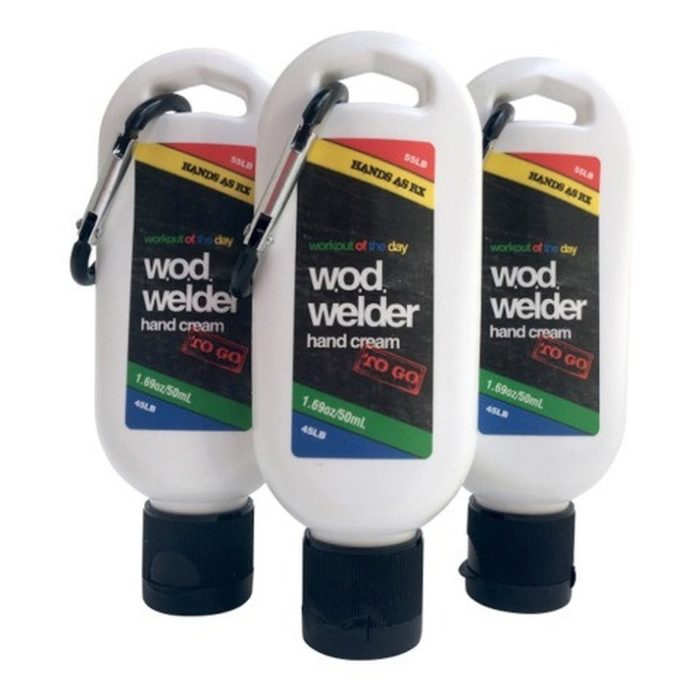 w.o.d. welder - Hand creme - Hände as Rx to go mit Carabiner 3