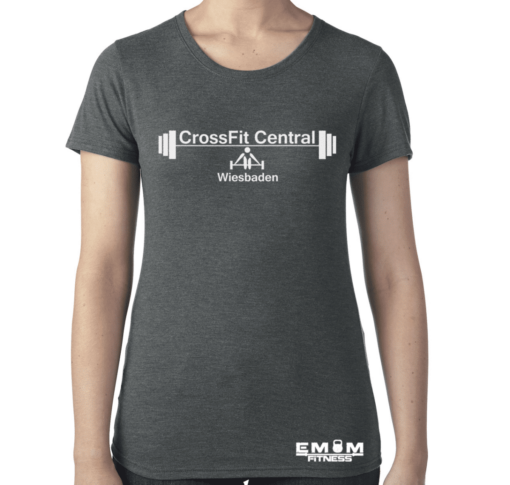 Crossfit® Central Wiesbaden Shirt für Damen – Logo & Coach 2