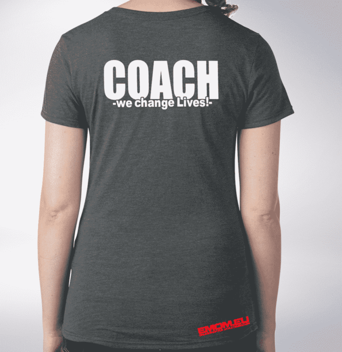 Crossfit® Central Wiesbaden Shirt für Damen – Logo & Coach 1