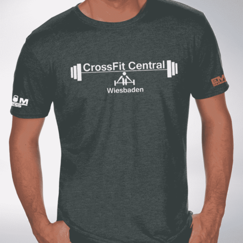 Crossfit® Central Wiesbaden T-Shirt für Herren - Logo Shirt für Coaches 3