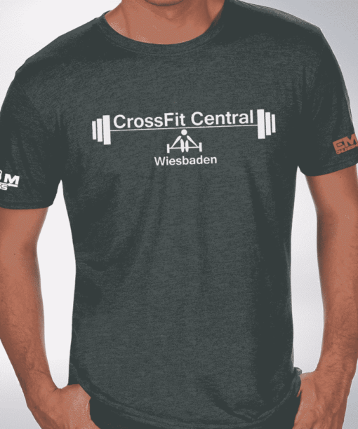 Crossfit® Central Wiesbaden T-Shirt für Herren - Logo Shirt für Competitors 3