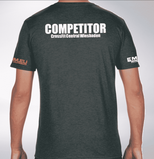 Crossfit® Central Wiesbaden T-Shirt für Herren - Logo Shirt für Competitors 1