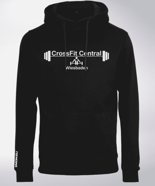 Crossfit® Central Wiesbaden Unisex Hoody - Logo & Coach 3