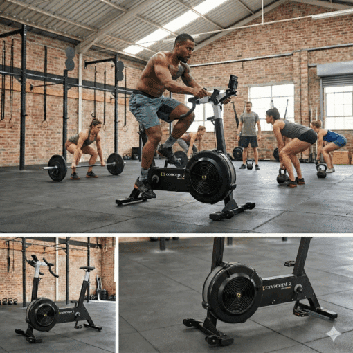 Alternative view of Concept2 BikeErg - Luftwiderstand BikeErgometer mit PM5 Monitor