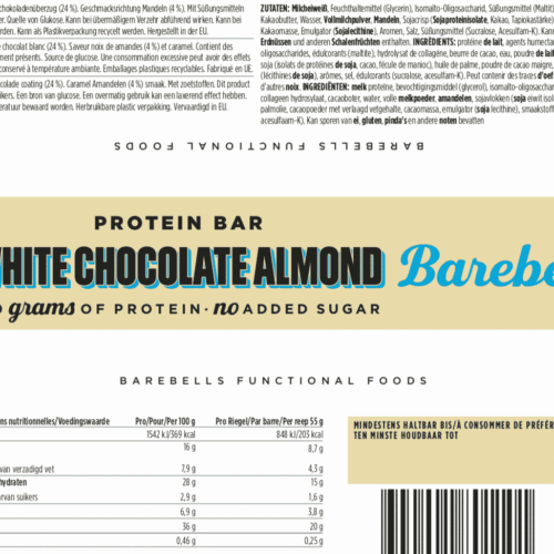 Barebells - Riegel - White Chocolate Almond - Protein Bar 3