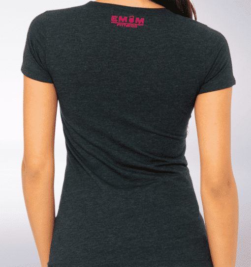 Pink - Time to Lift! Damen-Shirt - Dunkelgrau 3
