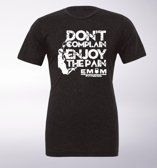 White - Dont Complain Man T-Shirt Herren - Dunkelgrau 1