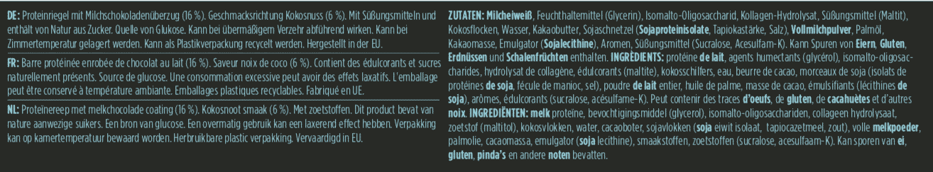 Barebells - Riegel - COCONUT CHOKO- Protein Bar 4