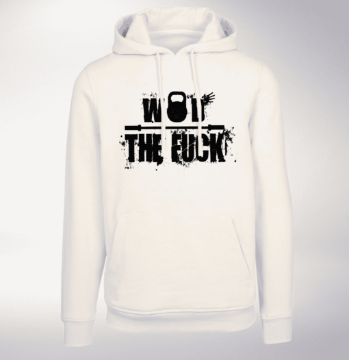 Black - WOD THE FUCK Unisex- PremiumHoody - Sand 1