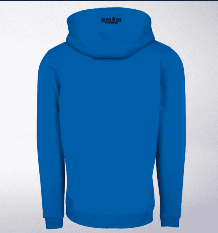 Black - EMOM Fitness Unisex- PremiumHoody - Cobalt Blue 2