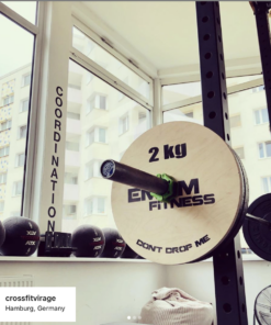 EMOM Fitness® - Technikplates/-scheiben für Gewichtheben oder als Erhöhung (1 Paar/2 Stück a 2kg) für 30 oder 50 mm Langhanteln 3