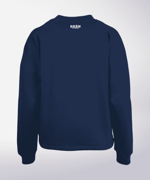 White - Mind/Made Damen Oversized Sweater - Light Navy 5