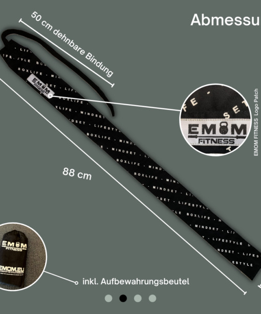 EMOM Fitness® - Wrist Wraps Boxlife - Lifestyle - Mindmade Handgelenkbandagen 6