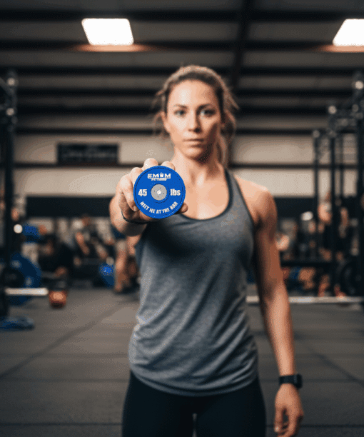 Barbell Blue - Patch für deinen Plate Carrier / Gewichtsweste 2