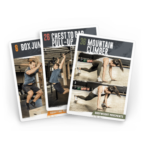 50 BOX ÜBUNGEN - Kartenset mit 50 Übungen für dein Crosstraining 10