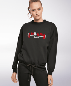CrossFit® Selent Damen Oversized Sweater - Schwarz 7