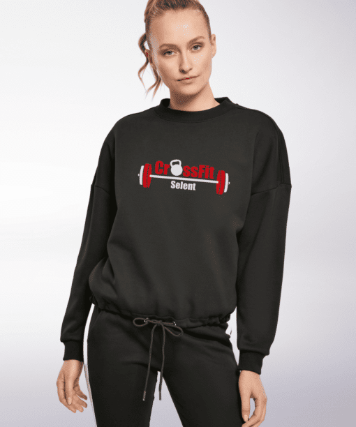 CrossFit® Selent Damen Oversized Sweater - Schwarz 7
