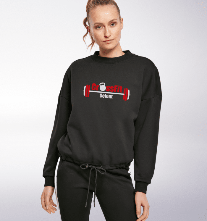 CrossFit® Selent Damen Oversized Sweater - Schwarz 4