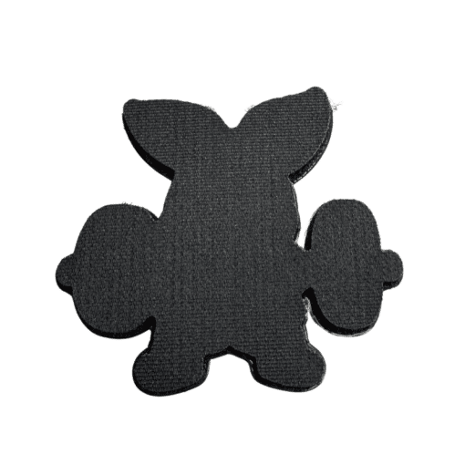 IronBunny Patch von EMOM Fitness® I Kletterverschluss I Gym Fitness Motivation Patch 3