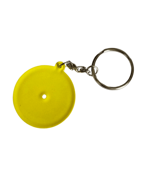EMOM Fitness® Schlüsselanhänger - Barbell Gelb - Weightlifting - Stay Hungry – Bild 4